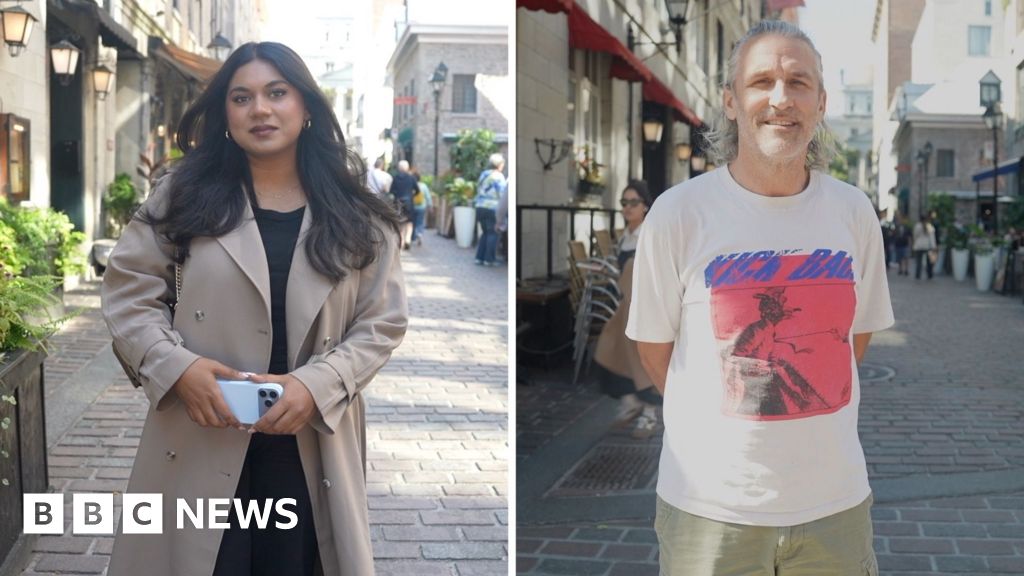 Watch: A military threat from US? Canadians react to Carney's concerns - BBC