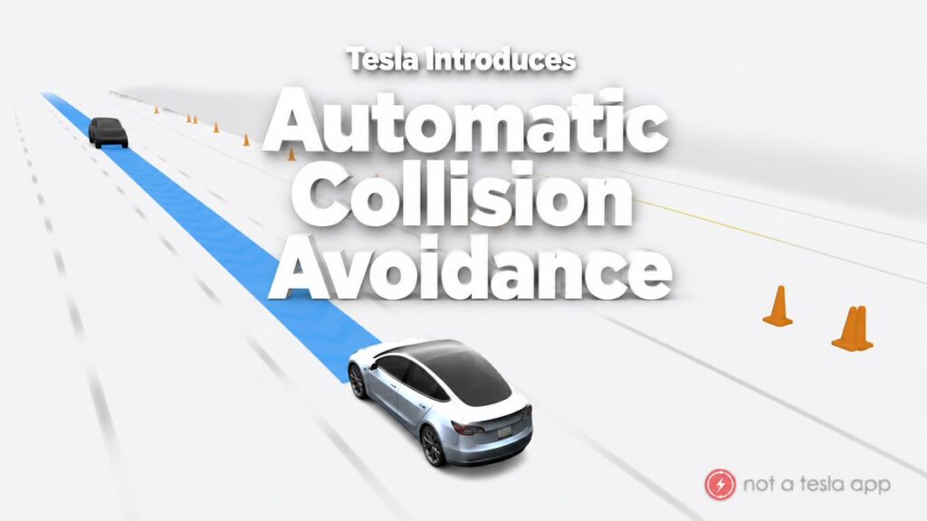 Tesla's New 'Automatic Collision Evasion' Can Trigger FSD to Avoid Crashes — What Owners Should Do - BASENOR - Tesla Accessories