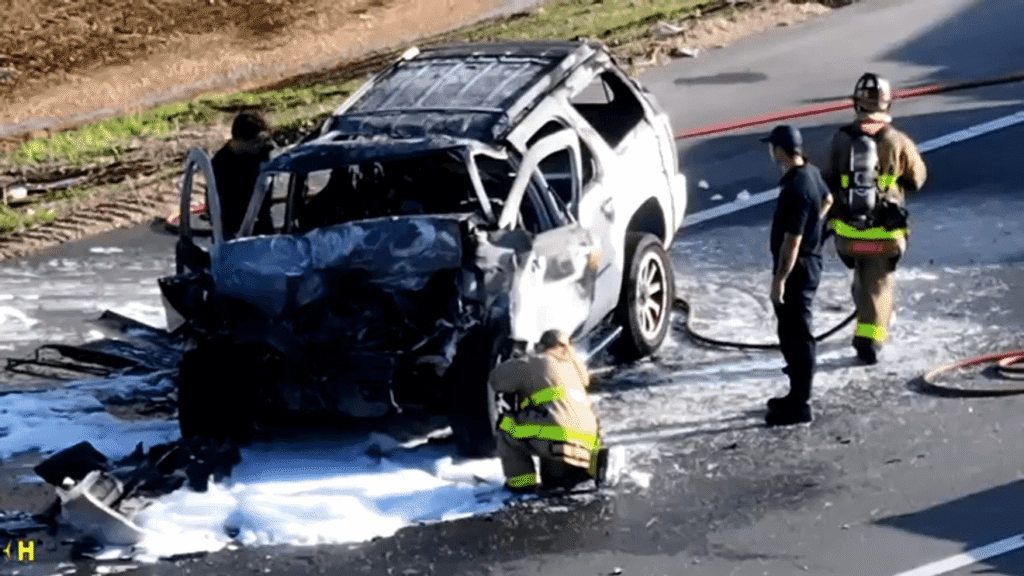 Driver killed after SUV slams into cement truck, bursts into flames - WOAI