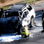 Driver killed after SUV slams into cement truck, bursts into flames - WOAI