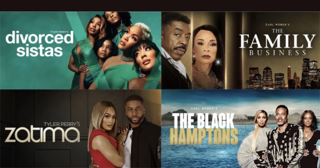 Paramount+ Renews Carl Weber's 'Black Hamptons' and 'Family Business', and Tyler Perry's 'Divorced Sistas' and 'Zatima' for Additional Seasons - NickALive!