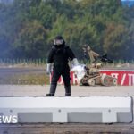 Germany says Russia behind Leipzig airport drone attack - BBC