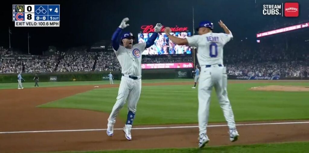 The Cubs Just Hit Back-to-Back Home Runs for the Second Time Tonight! - Bleacher Nation