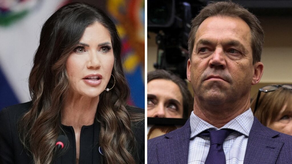 Ex-DHS chief Kristi Noem files for divorce from husband after bimbofication scandal - India Today