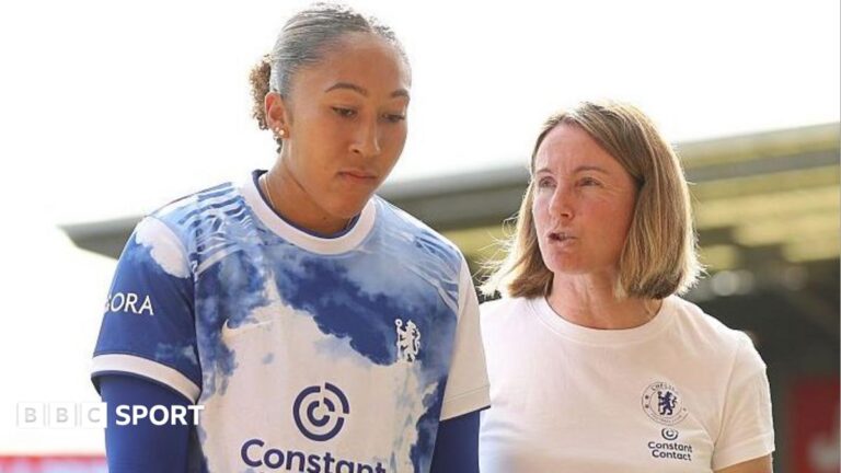 WSL LIVE: Man Utd vs Chelsea, Arsenal vs Crystal Palace, Aston Villa vs Man City plus three other games - BBC