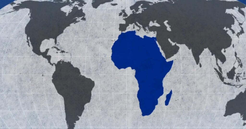 U.N. backs new world map showing Africa's true size - CBS News