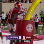 Josh Hoover finds Nick Marsh for 8-yard TD, extending Indiana's lead over Northwestern - FOX Sports
