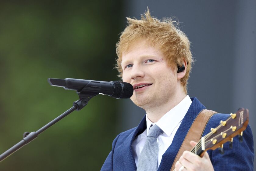 Ed Sheeran Saves Himself: Drops Anti-Israel Rapper Macklemore from Tour After "Free Palestine!" Scandal, Rapper Won't Play Stadium Gigs - Showbiz411