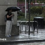 UK weather: Cooler temperatures with wind and rain this week - BBC