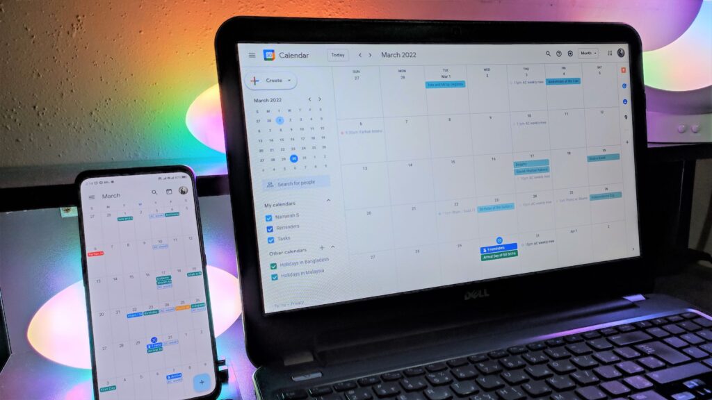 Google Calendar now shows three time zones at once - Android Central