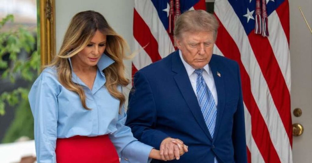 Trump Praises Melania Trump at UN General Assembly Amid AI Kissing Photo Controversy With Natalie Harp - AOL.com