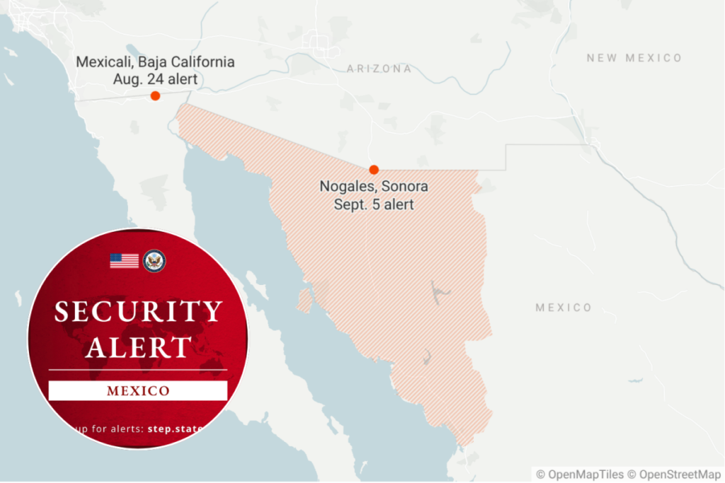 U.S. Embassy Issues Travel Warning for Americans in Nogales, Mexico - Newsweek