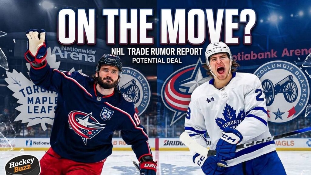 Maple Leafs and Blue Jackets Advancing on Blockbuster Kirill Marchenko Trade - HockeyBuzz.com