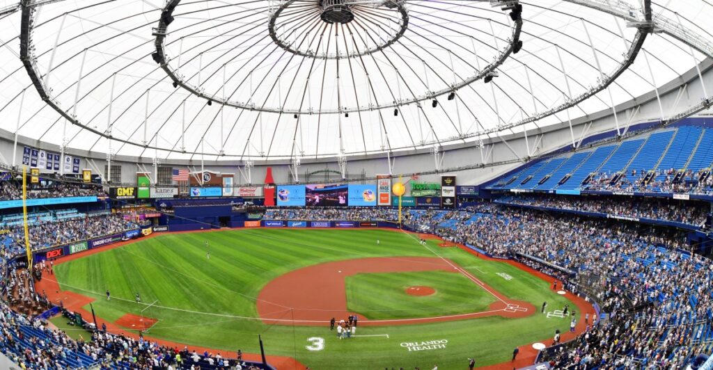 Ranger Suarez takes the bump in Tampa Bay - overthemonster.com