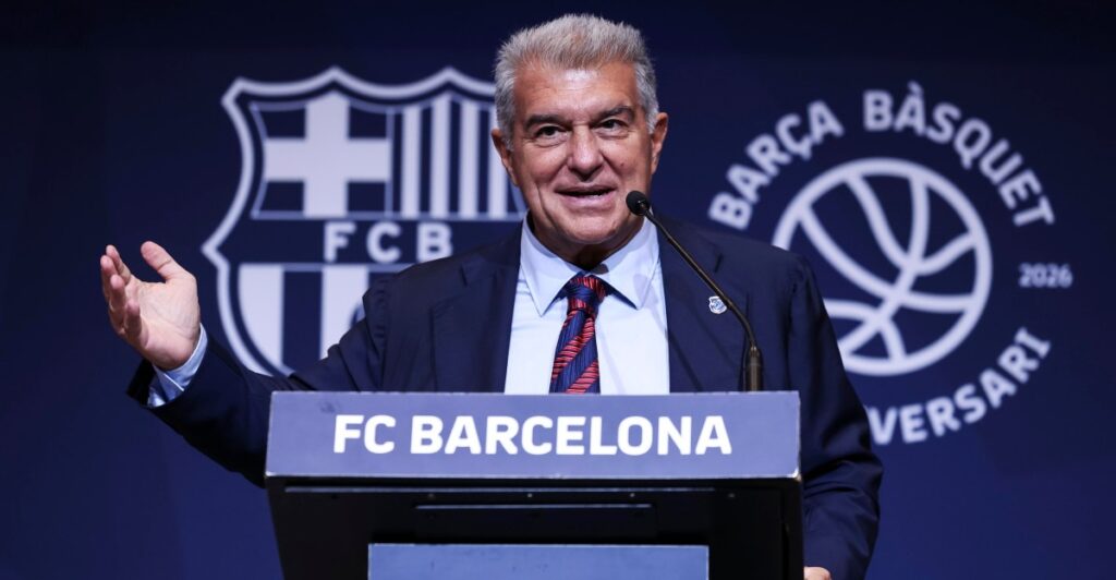 ‘They reacted inappropriately’ - Joan Laporta takes aim at Atletico after Barcelona miss out on Julian Alvarez - Barca Blaugranes