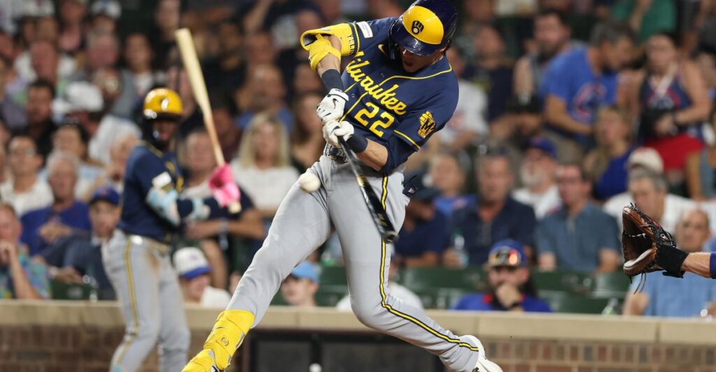 Yelich Blasts Brewers to victory, avoiding an error-filled night - Brew Crew Ball