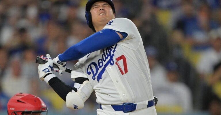 Dodgers place Shohei Ohtani on Injured List, recall top prospect Josue De Paula - CBS News