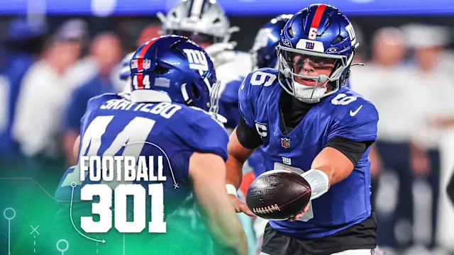 Giants vs. Rams score, live updates: Jaxson Dart suffers apparent knee injury on opening drive, backup Jameis Winston enters the game - Yahoo Sports