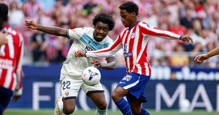 Jonathan David buries his own rebound to collect his second goal with Atletico Madrid - TSN
