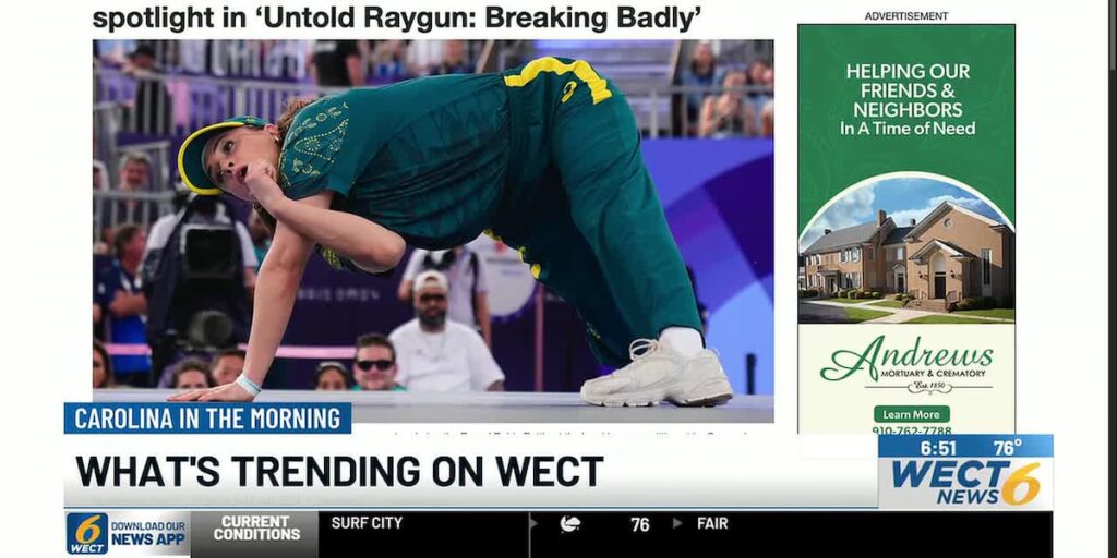 Rachael Gunn: From Olympic meme to Netflix spotlight in ‘Untold Raygun: Breaking Badly’ - WECT