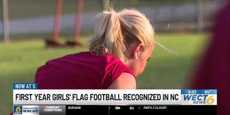 Girls’ flag football kicks off first season after scoring state recognition - WCAX