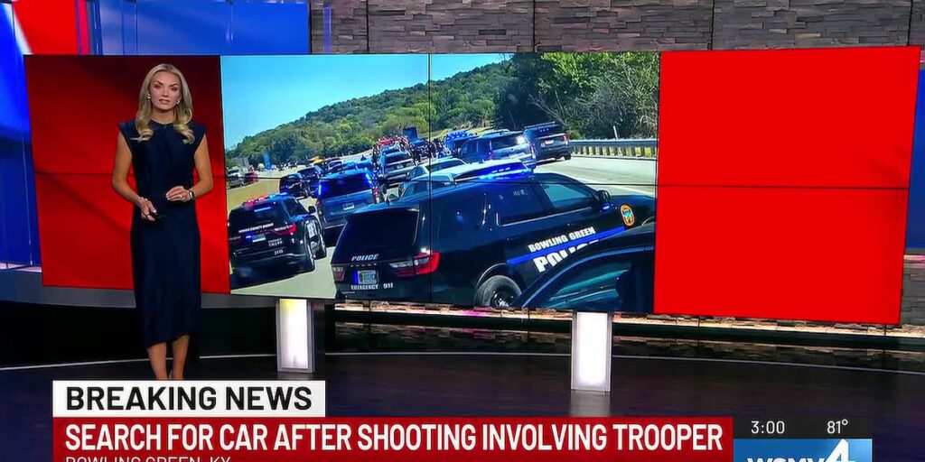 Search for 'armed and dangerous' suspect after trooper-involved shooting in KY - WSMV