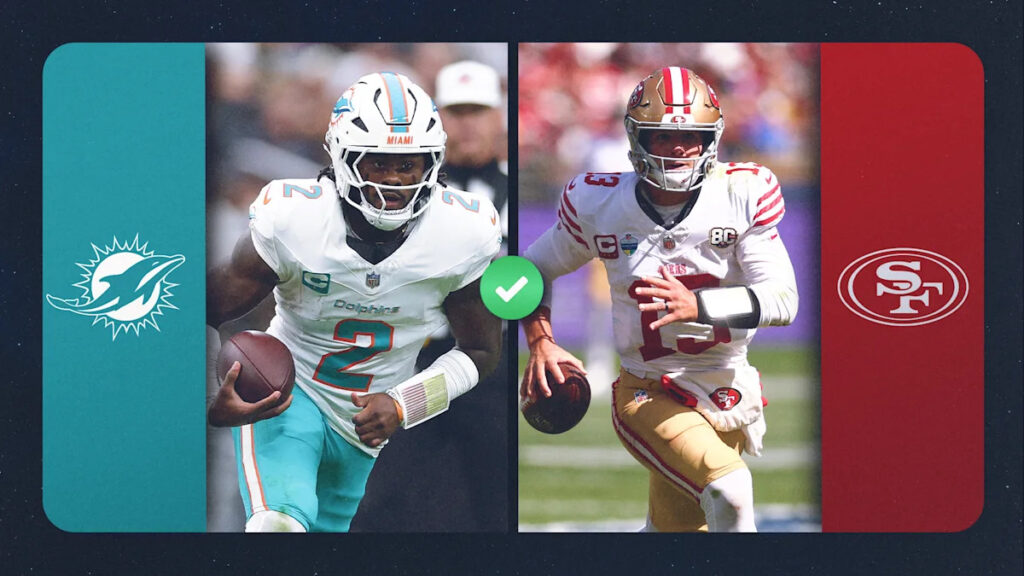 Dolphins vs 49ers Predictions, Parlay Picks, Odds Today - sports.yahoo.com