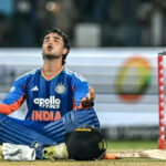 Abhishek hits record T20 ton as India post 221-7 against Afghanistan - Yahoo