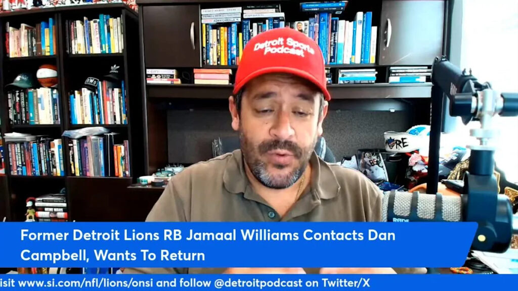 Jamaal Williams Contacts Dan Campbell, Wants Return To Lions - Yahoo Sports