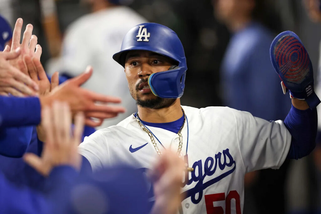 Los Angeles Dodgers Make Sudden Mookie Betts Decision During Reds Series - Yahoo Sports