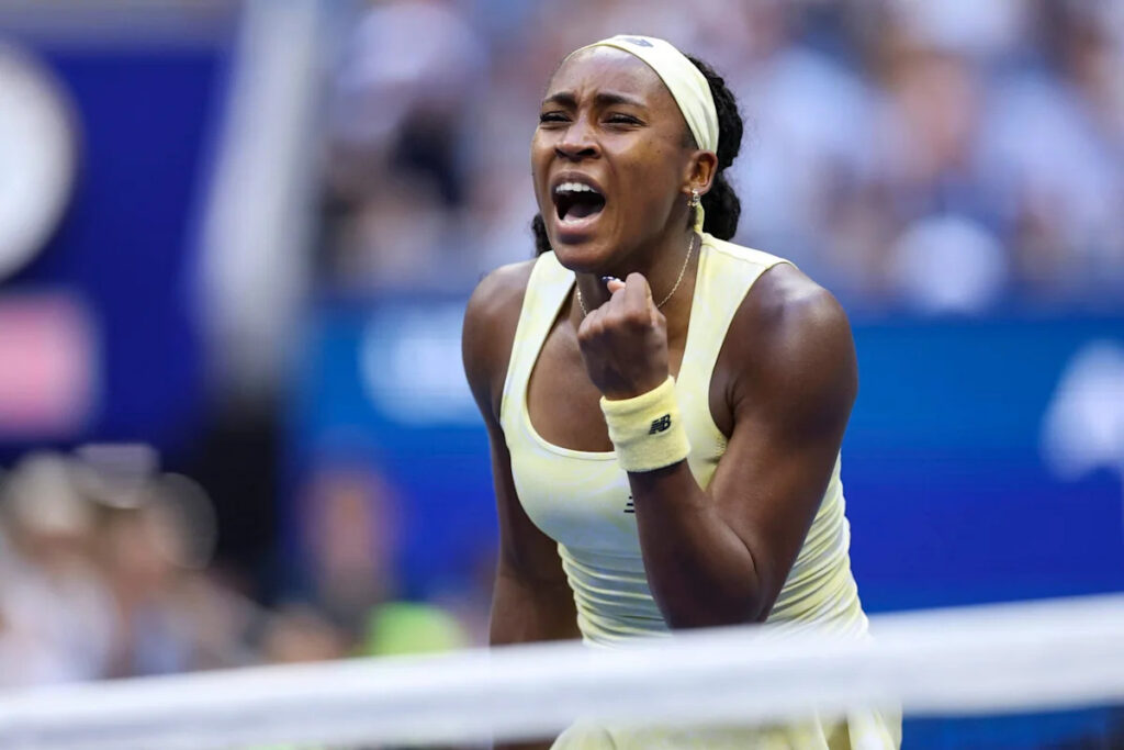 Tennis fans divided over ‘insane’ Coco Gauff stat as straight-set win sends her into US Open Round of 16 - Yahoo Sports