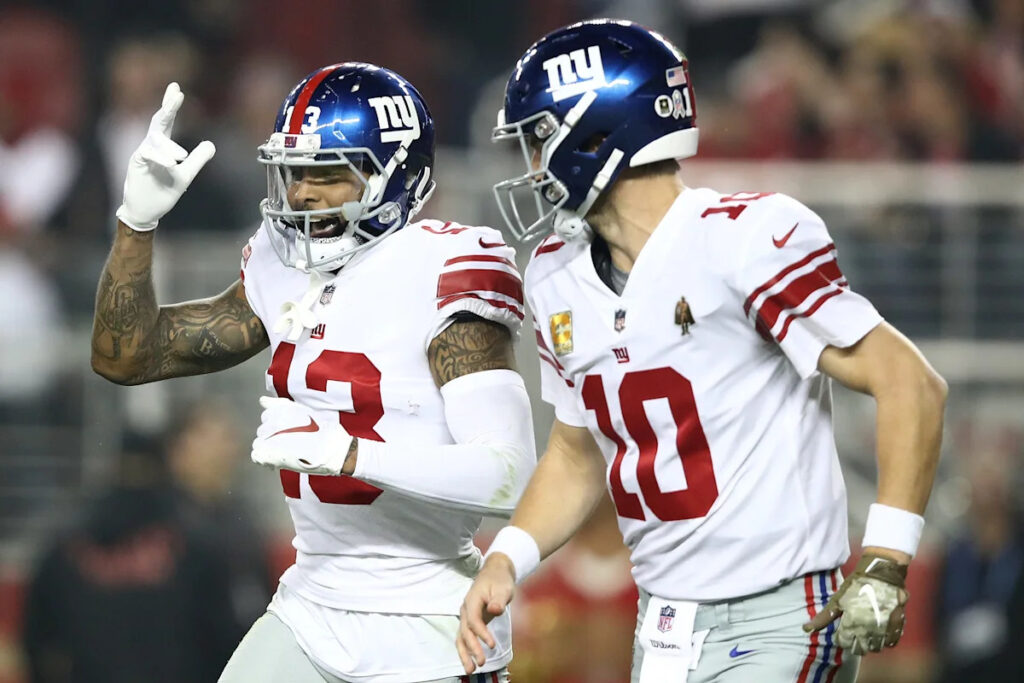 Giants' Odell Beckham Jr. tells hilarious Eli, Peyton Manning story - Yahoo Sports