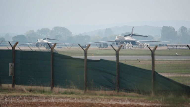 Counter-terrorism police leading inquiry after explosive arrests near RAF base - Yahoo News UK