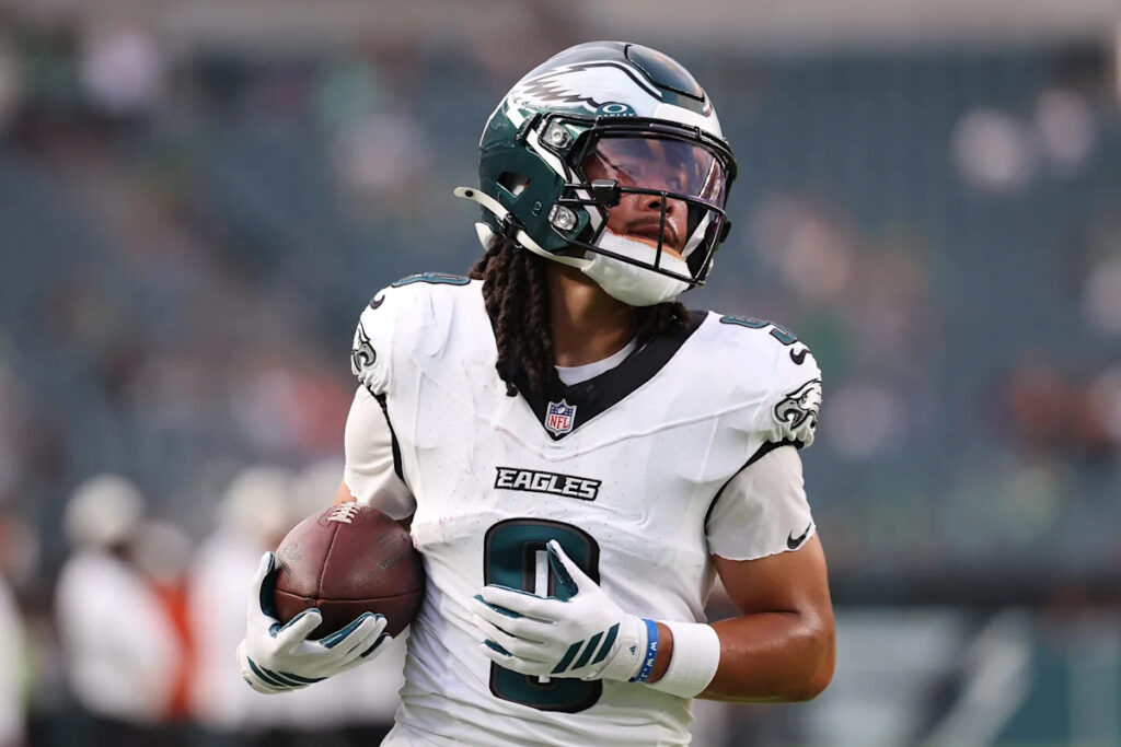 Projecting Eagles’ offensive depth chart for Week 1 vs. Commanders - Yahoo Sports