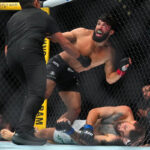 Arman benches Ilia Topuria, Charles Oliveira with thunderous knockout win at UFC 331 — ‘Title shot secured’ - Yahoo Sports