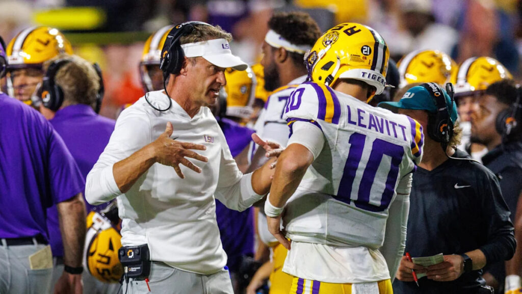 Rumor Claims Lane Kiffin-LSU Playing Games With Sam Leavitt Injury Report & Ole Miss Doesn’t Buy It - sports.yahoo.com