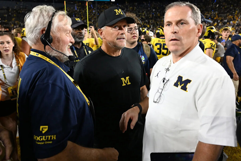 ‘The most embarrassing win I’ve ever seen’: ESPN analyst roasts Michigan over controversy - Yahoo Sports