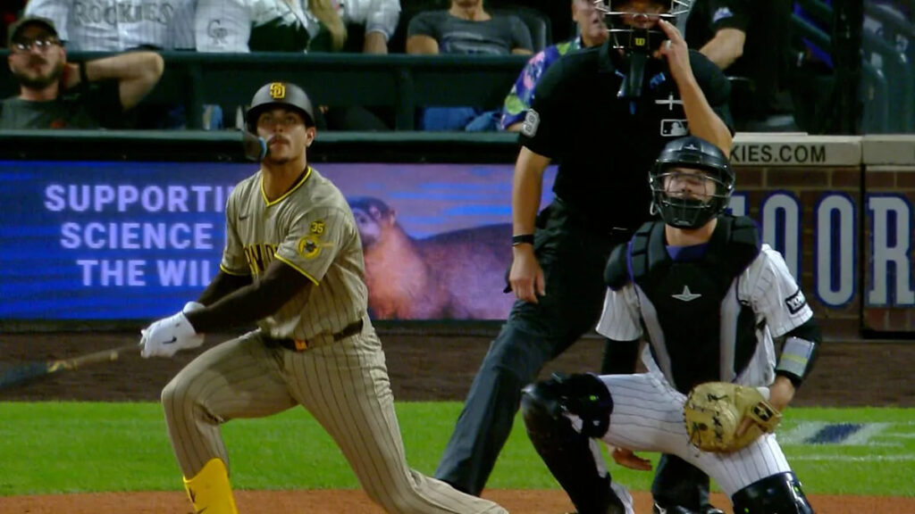 Ethan Salas' first Major League homer - Yahoo Sports