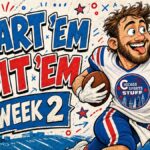Fantasy Football Start ’Em, Sit ’Em: NFL Week 2 — Yay Skattebo, Boo McLaurin - Substack