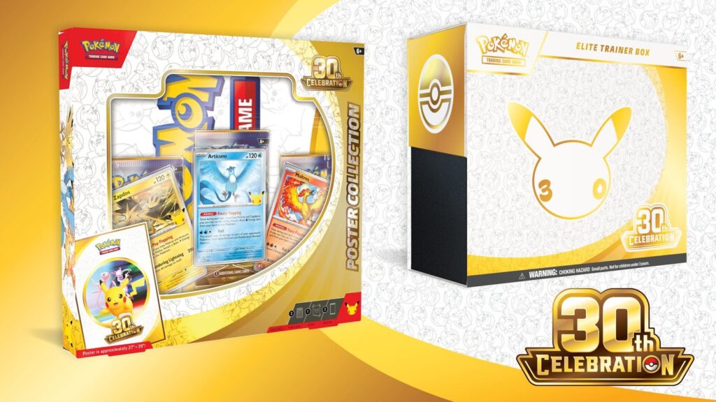 Pokémon Trading Card Game ’30th Celebration’ Expansion Launches Worldwide - THE MAGIC RAIN