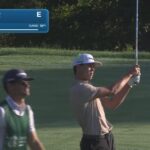 John Keefer gets up-and-down from 122 yards for birdie on No. 10 at Biltmore Championship - PGA Tour