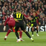 Watch: Ronald Araujo produces stunning backheel assist for Dominik Szoboszlai to level Liverpool vs Atletico Madrid - LiveScore