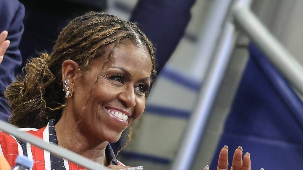 Michelle Obama Turns Heads in Bold Chanel Look at US Open - Sports Illustrated