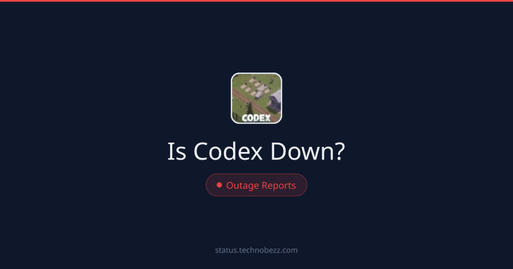 Is Codex down? Reports indicate trouble connecting to the servers - Technobezz