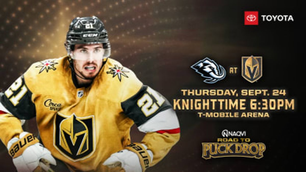 Vegas Golden Knights Prepare to Host Utah Mammoth in Preseason Match - SuaraGarut.ID