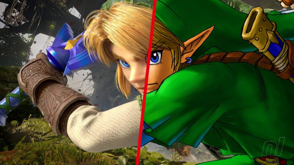 How Does Zelda: Ocarina Of Time's Old & New Art Compare? Here's A Side-By-Side Face-Off - Nintendo Life