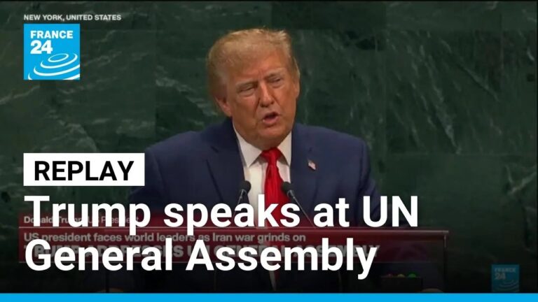 REPLAY: Trump defends Iran war, attacks ICC in UN speech - Modern Ghana