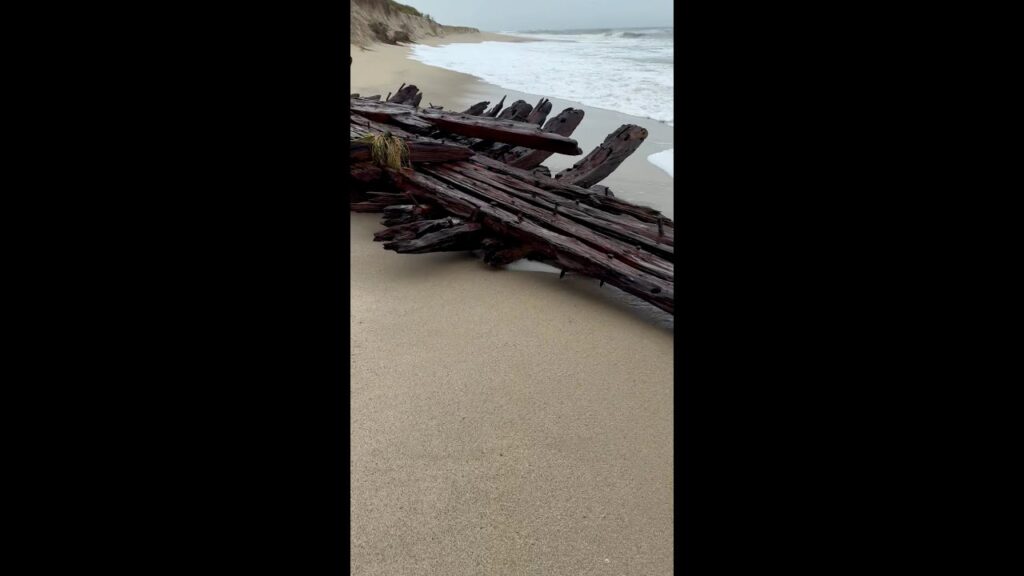 Nor'easter uncovers century-old shipwreck in Massachusetts - Modern Ghana