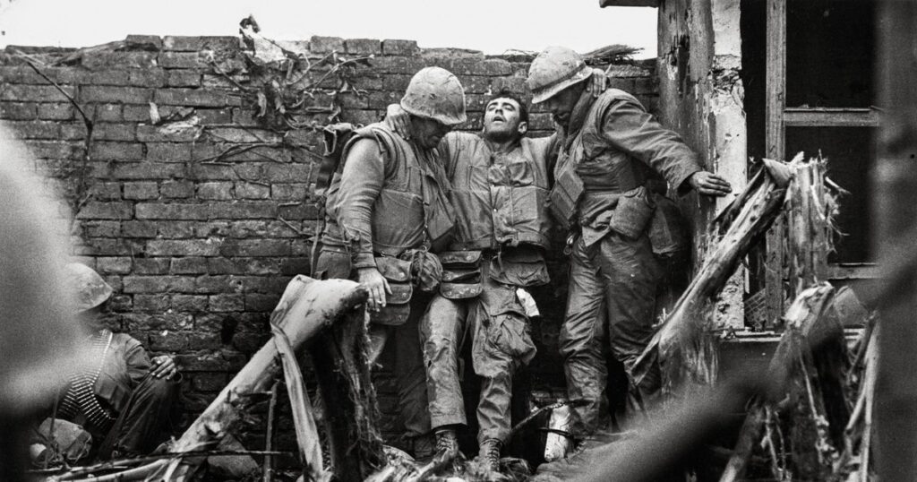 Legendary war photographer Sir Don McCullin on his final testament to Vietnam: 50 years of "pictures to hurt you" - CBS News