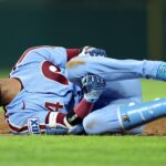 Philadelphia Phillies Announce Luis Arraez Update After Early Exit From Brewers Game - heavy.com